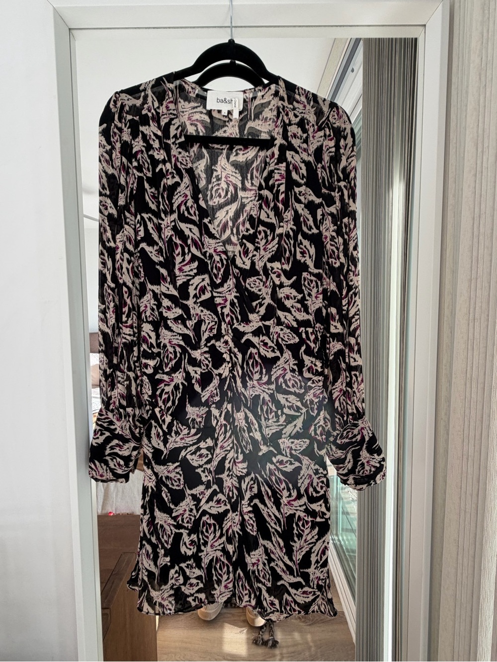 ba&sh Black Gizelle Dress -Size 1